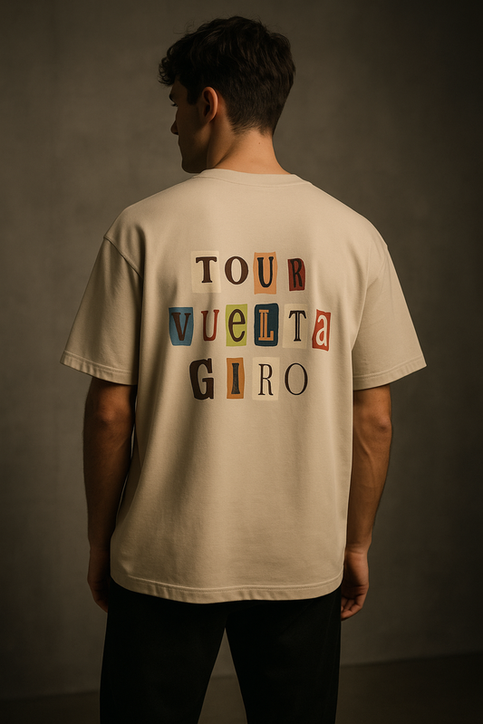 Vintage "Grand Tour" Collection T-shirt | Oversize | Heavy Fabric | Unisex